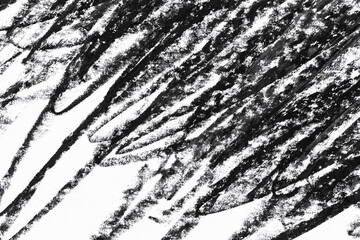 black white grungy crayons strockes texture background