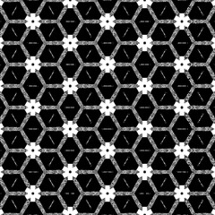 black and white seamless pattern
