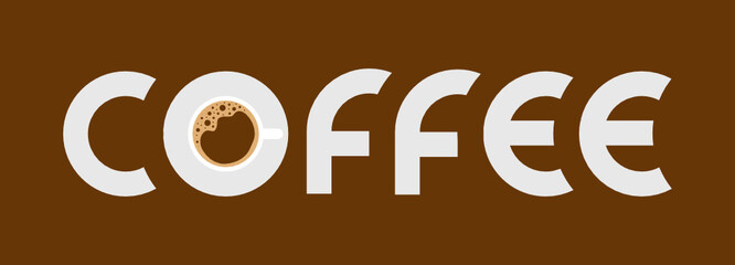 cafe logo with cup symbol