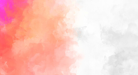 Abstract background of colorful brush strokes. Brushed vibrant wallpaper. Painted artistic creation. Unique and creative illustration.