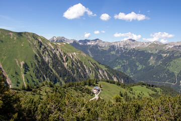 landscape in the mountains