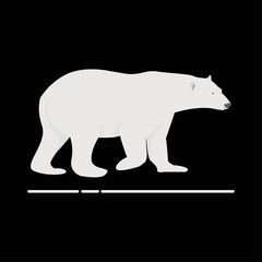 Polar bear vector art and graphics