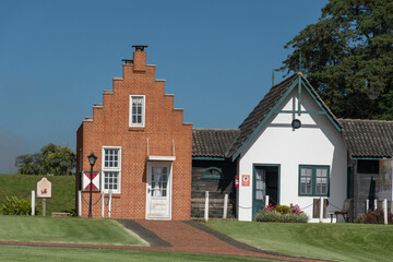 Museu histórico de Carambeí. A cidade teve sua origem na imigração holandesa. Paraná, Brasil, região Sul 