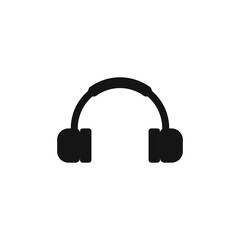 Earphone icon. Symbol for your web site design, logo, app, UI. 