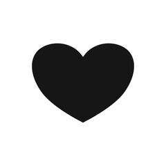 Heart Icon for Graphic Design Projects. Vector Illustration.