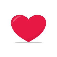 Heart Icon for Graphic Design Projects. Vector Illustration.