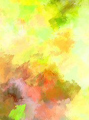 Naklejka na ściany i meble Artistic abstract background. Texture painted wallpaper. Creative illustration with strokes of paint. Brush pattern painting.