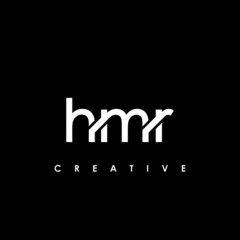 HMR Letter Initial Logo Design Template Vector Illustration