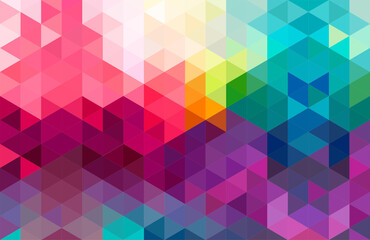 Abstract geometry  triangle  colorful background pattern.vector illustration. - obrazy, fototapety, plakaty