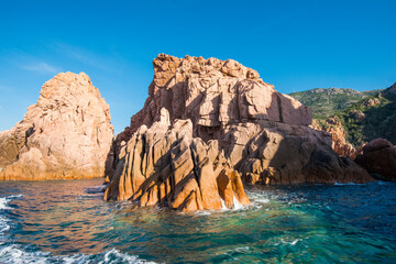 Fototapeta na wymiar Golf von Porto - Korsika