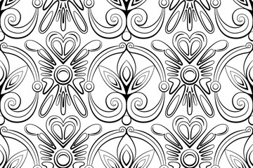 abstract seamless line pattern