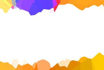 Polygonal background. Colorful wallpaper with geometric design. Digital illustration.