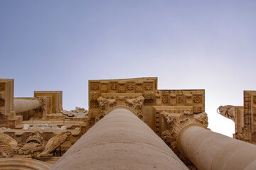 pillar of a church