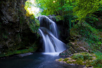 La Vaioaga waterfall, Cheile Nerei National Park, Caras Severin, Romania
