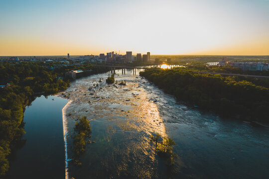 The Belle Isle Damn, Richmond, Virginia