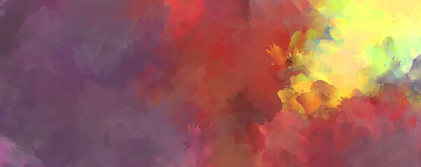 Artistic vibrant and colorful wallpaper.Brushed Painted Abstract Background. Brush stroked painting.