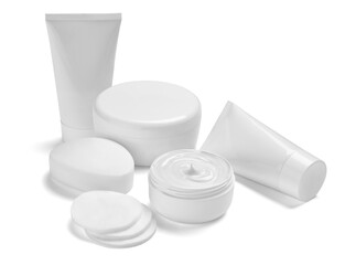  white cream container jar beauty moisturizer tube soap