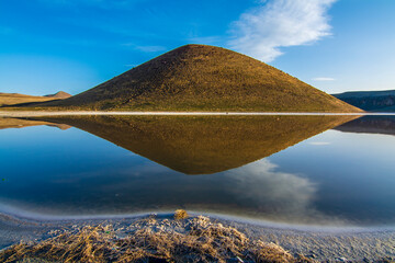 Meke Lake in Konya Province