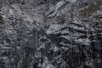 texture of layered stone