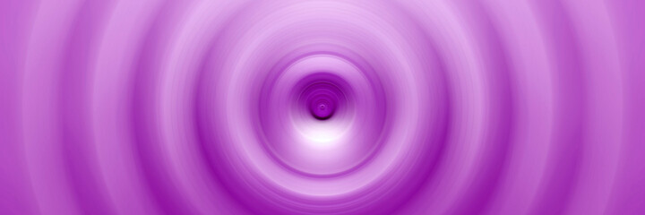 Abstract round pink background. Circles from the center point. Image of diverging circles. Rotation that creates circles.