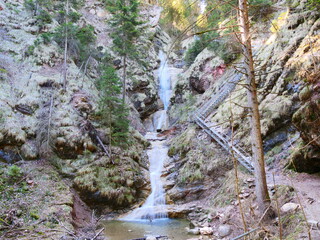 Nesselwang, Deutschland: Ein Wasserfall