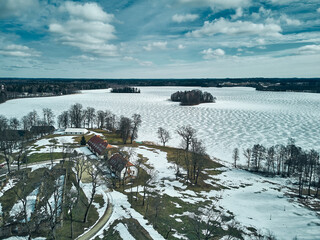 Pictures from small old village in Latvia