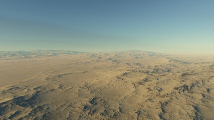 science fiction illustration, beautiful space background, a computer-generated surface, a fantasy world 3d render