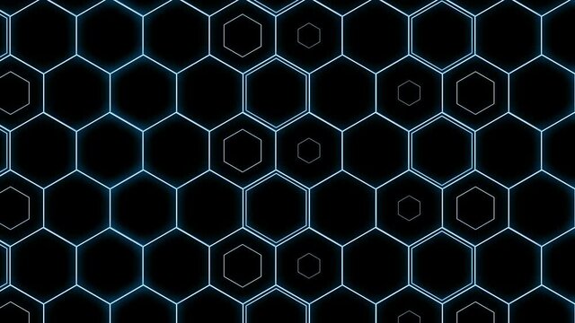 ハニカム構造の電気信号