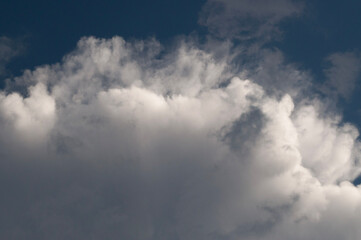 blue sky with clouds