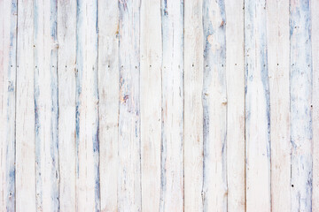 Obraz premium Close up image of the white wooden texture background.