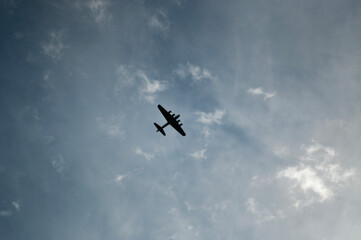 airplane in the sky