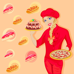 Live tasty, enjoy delicious food, sweet dessert and every day