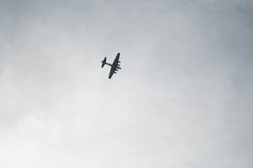 airplane in the sky