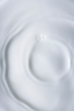 Milky Cosmetic Cream Texture Background