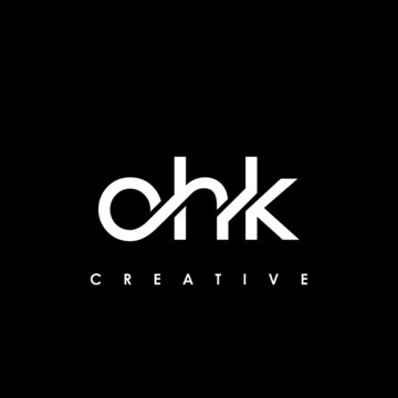OHK Letter Initial Logo Design Template Vector Illustration
