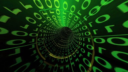 Driving through Binary Data Tunnel