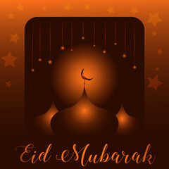 Eid Mubarak Greeting and celebration