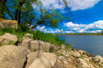 scenery next to the Oder river 