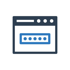 Password Security Website Icon