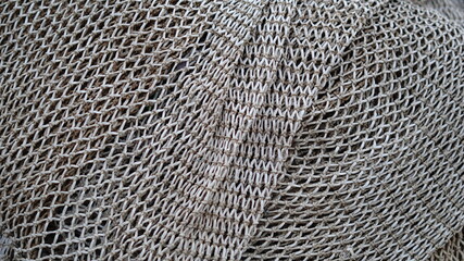 rustic fabric textile as background