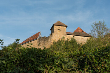 Fototapeta premium Marbach am Neckar, Stadtmauer