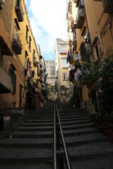 Fototapeta na wymiar Street in Naples, Italy