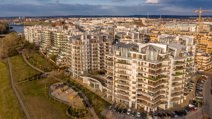 Hungary - Marina residential park is one of the largest luxury residential parks in Budapest along the Danube