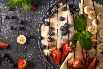 Fruit pancake