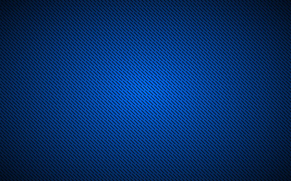 Blue metal plate texture. Stainless steel background with gradient and diagonal lines. Modern vector illustration