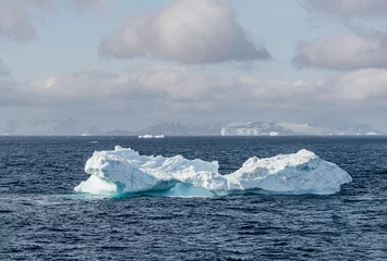 Gordijnen Iceberg off South Orkney Islands in South Atlantic Ocean, Antarctica © Nick Taurus