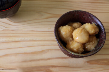 里芋の煮ころがし