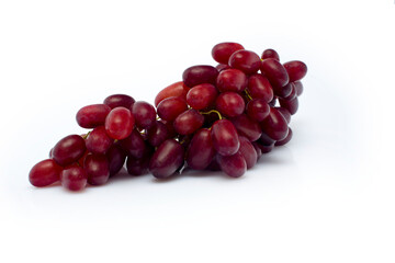 bunch of red grapes