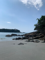 beach in the morning