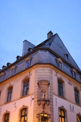 Fototapeta na wymiar Building on old town Luxembourg